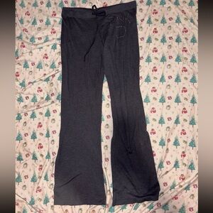 Victoria’s Secret pink vintage 2000s dark gray pants